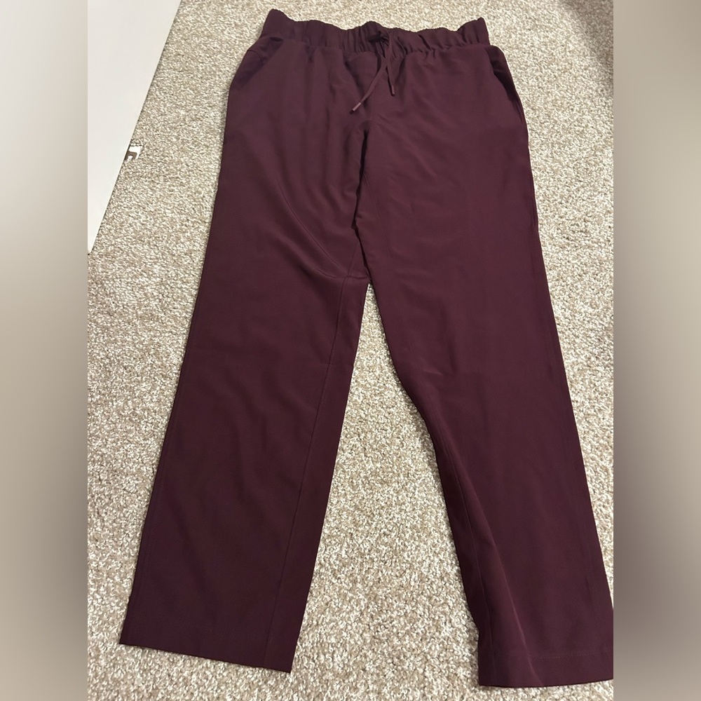 90 Degree By Reflex Maroon Pants
